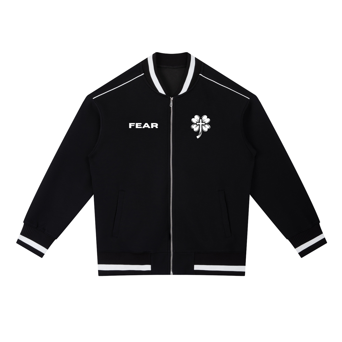 DEVOUT FEAR BOMBER BOMBER JACKET