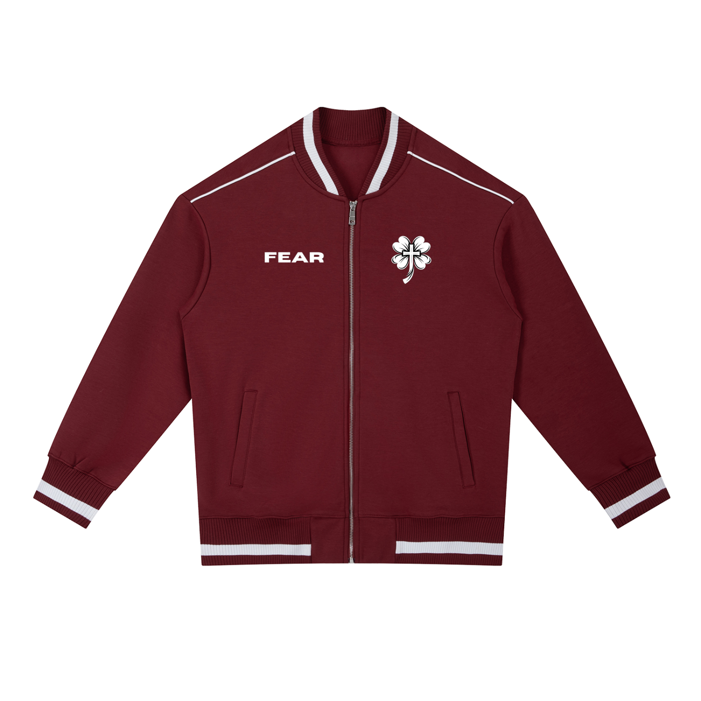 DEVOUT FEAR BOMBER BOMBER JACKET